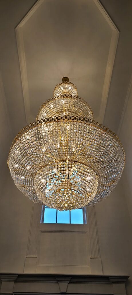 Oversized Crystal Chandelier
