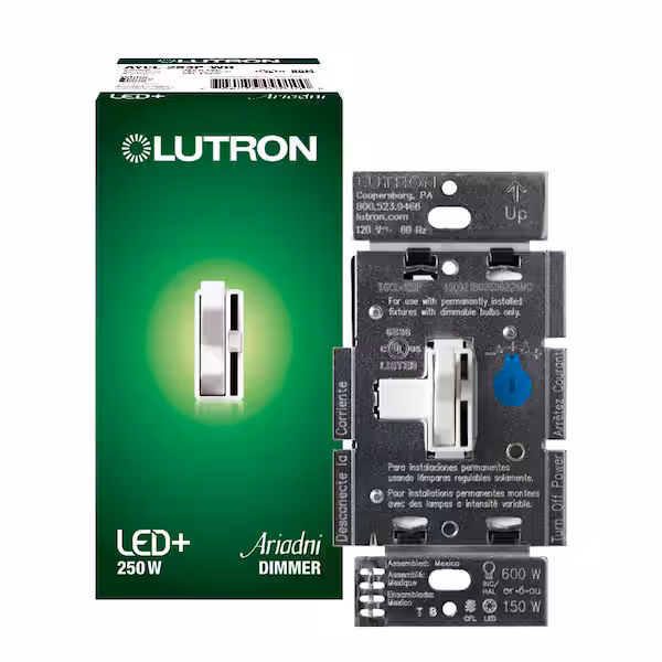 Dimmer Switch Installation for Chandeliers & Light Fixtures Toggle Dimmer Switch